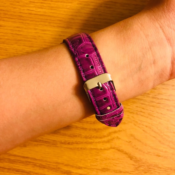 Purple diamond watch - Picture 2 of 4